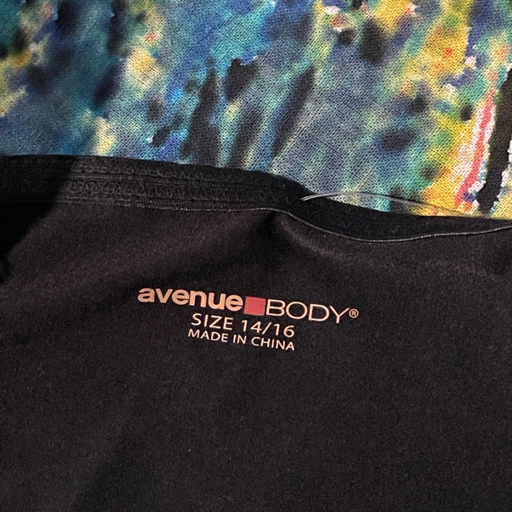 Avenue black Chemise slip NWT - Picture 7 of 7